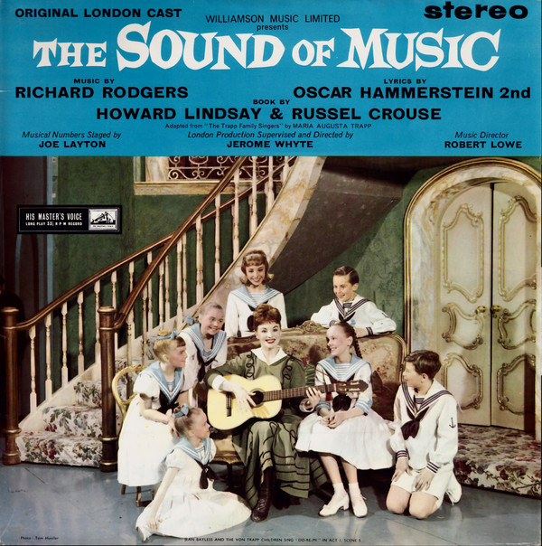 Виниловая пластинка Original London Cast - The Sound Of Music LP - рис.0