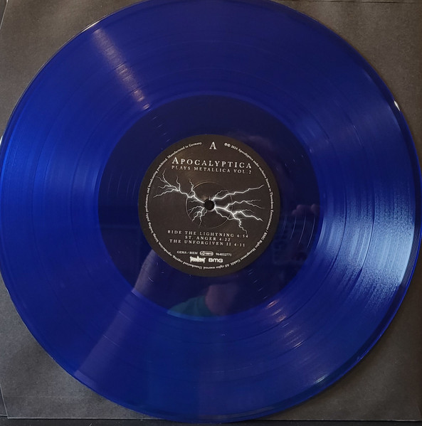Виниловая пластинка Apocalyptica – Plays Metallica Vol.2 Coloured Blue 2LP - рис.1