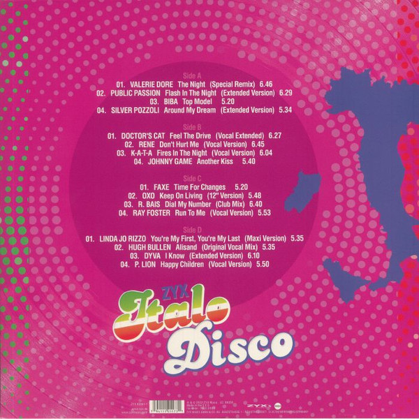 Виниловая пластинка Various – ZYX Italo Disco - Best Of - Volume 3 Coloured 2LP - рис.1