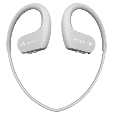 Наушники-плеер Sony NW-WS623 4gb white - рис.0