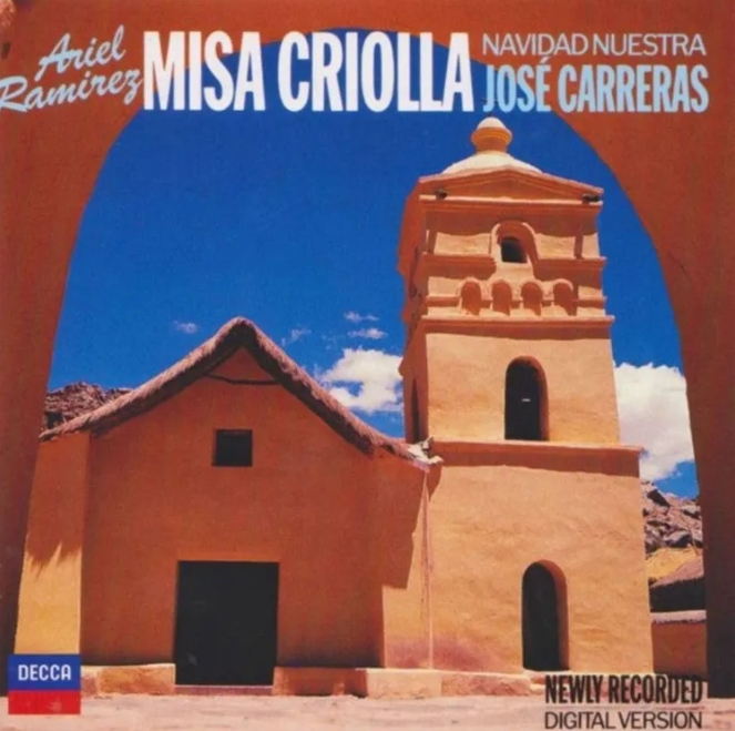 CD-диск Ariel Ramirez - Jose Carreras - Misa Criolla Navidad Nuestra SACD - рис.0