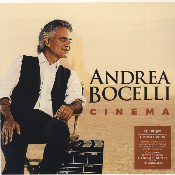 Виниловая пластинка Andrea Bocelli - Cinema (Deluxe Edition) - рис.0