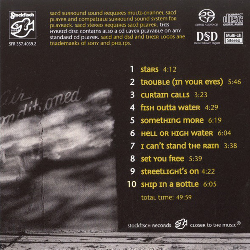 CD-диск Sara K. - Hell Or High Water SACD - рис.1