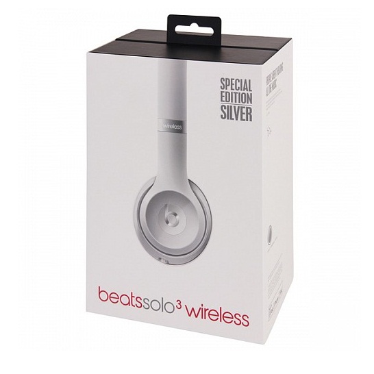 Беспроводные наушники Beats Solo 3 Wireless Silver - рис.5