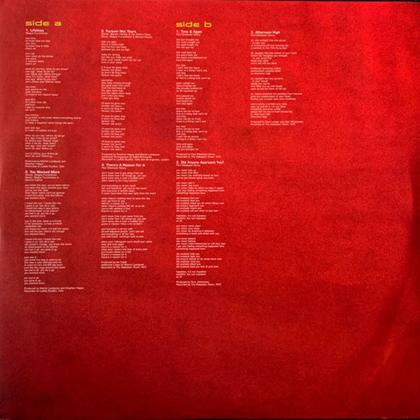 Виниловая пластинка a-ha – Lifelines - 2LP - рис.2