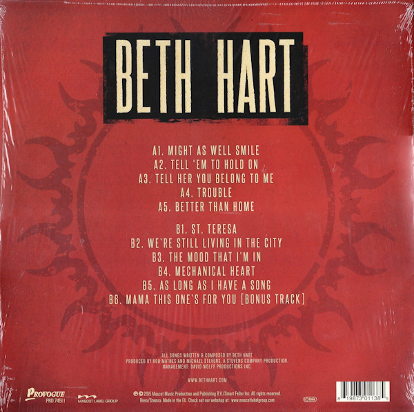 Виниловая пластинка Beth Hart - Better Than Home - рис.1