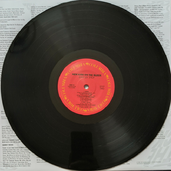 Виниловая пластинка New Kids On The Block – Step By Step LP - рис.8