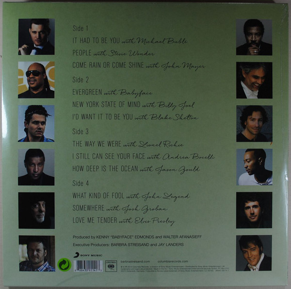 Виниловая пластинка Streisand - Partners - рис.1