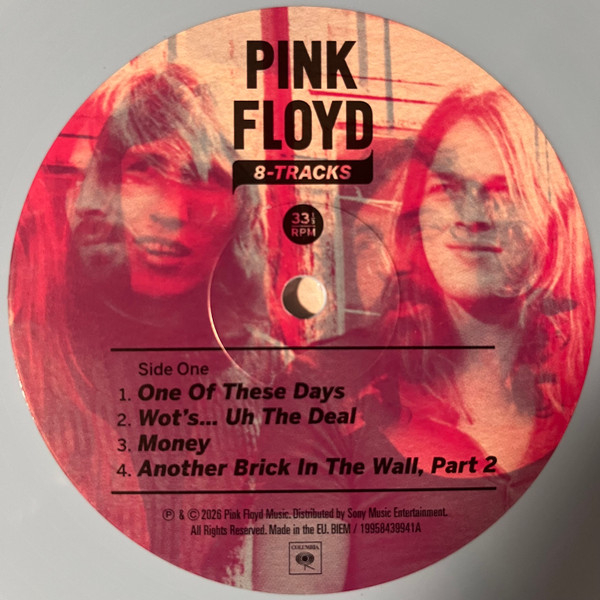 Виниловая пластинка Pink Floyd - 8-Tracks (Blue) LP - рис.7