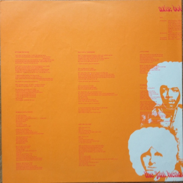Виниловая пластинка The Jimi Hendrix Experience - Axis: Bold As Love (Stereo Version) LP - рис.7