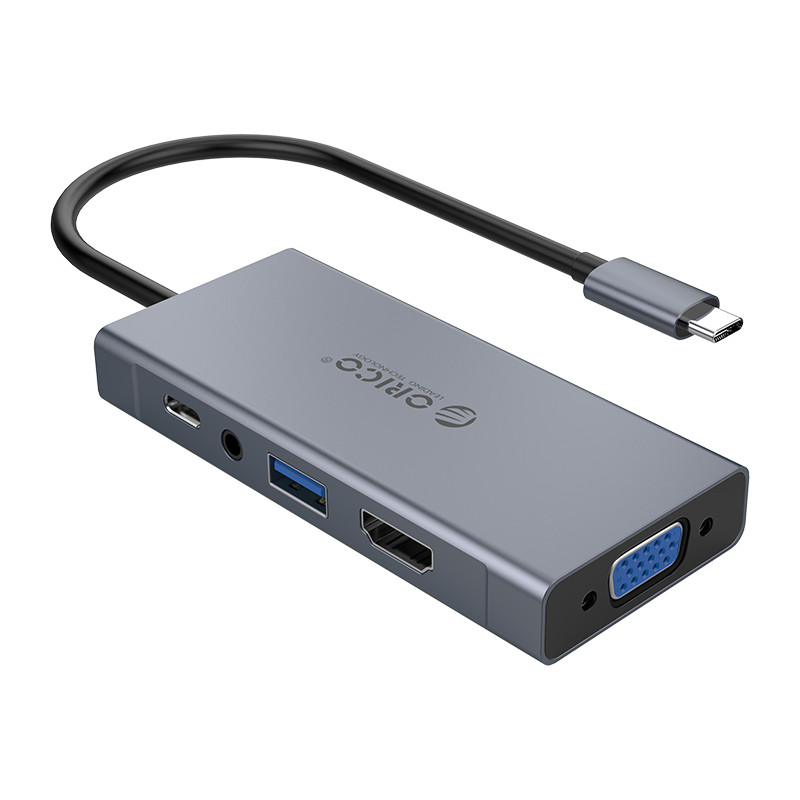 USB HUB Orico MC-U501P Grey - фото 1