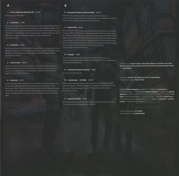 Виниловая пластинка Gorillaz - Humanz - 2LP - рис.8