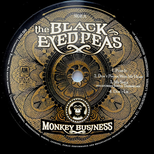 Виниловая пластинка The Black Eyed Peas - Monkey Business - 2LP - рис.2