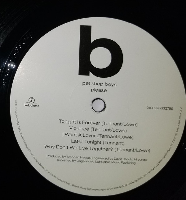 Виниловая пластинка Pet Shop Boys – Please LP - рис.3