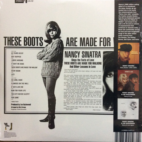 Виниловая пластинка Nancy Sinatra – Boots LP - рис.1