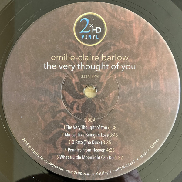 Виниловая пластинка Emilie-Claire Barlow – The Very Thought Of You LP - рис.14
