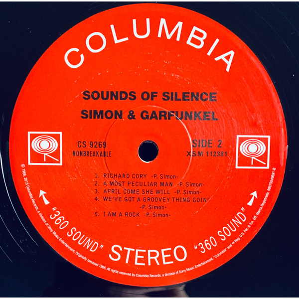 Виниловая пластинка Simon & Garfunkel Sounds Of Silence LP - рис.3
