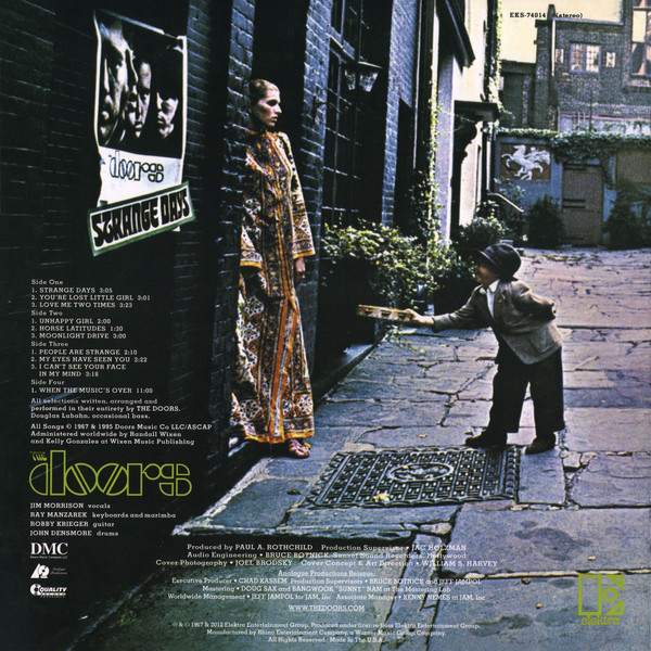 Виниловая пластинка The Doors - Strange Days - 2LP - рис.1
