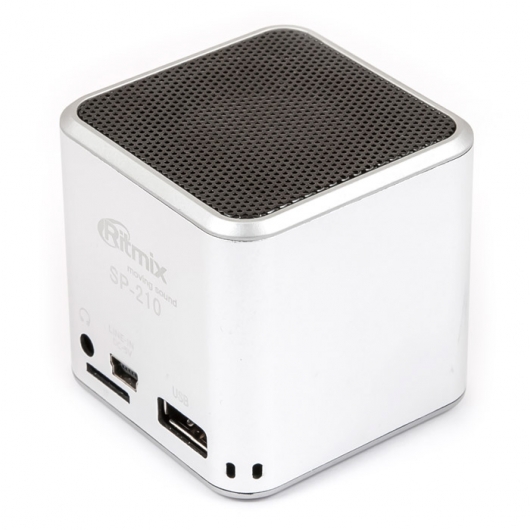 Портативная колонка RITMIX SP-210 white - рис.0