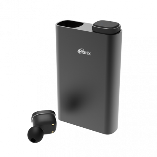 Беспроводные наушники RITMIX RH-810BTH PB TWS Black - рис.1