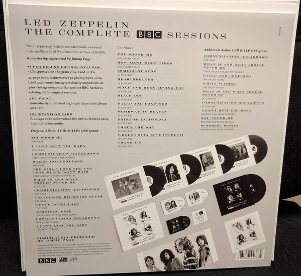 Виниловая пластинка Led Zeppelin - The Complete BBC Sessions - рис.1