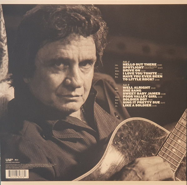Виниловая пластинка Johnny Cash - Songwriter - LP - рис.1