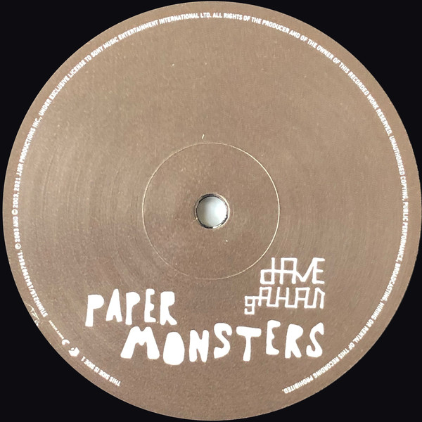 Виниловая пластинка Dave Gahan - Paper Monsters LP - рис.2