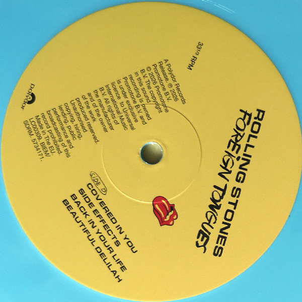 Виниловая пластинка Rolling Stones - Foreign Tongues (Baby Blue) - 2LP - рис.7