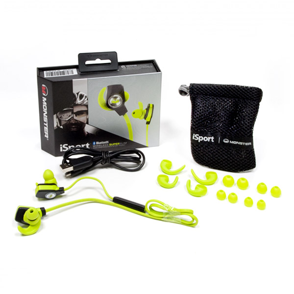 Беспроводные наушники MONSTER ISPORT BLUETOOTH WIRELESS SUPERSLIM IN-EAR (Green) - рис.6