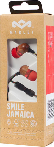 Наушники House of Marley Smile Jamaica Red - рис.3