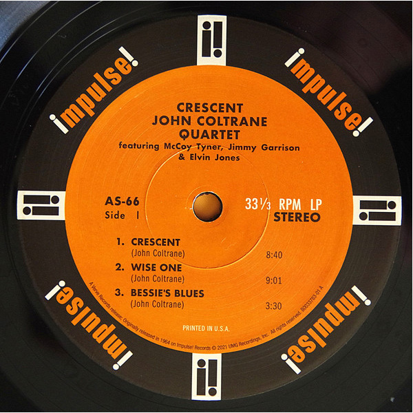 Виниловая пластинка John Coltrane Quartet – Crescent (Acoustic Sounds) LP - рис.4