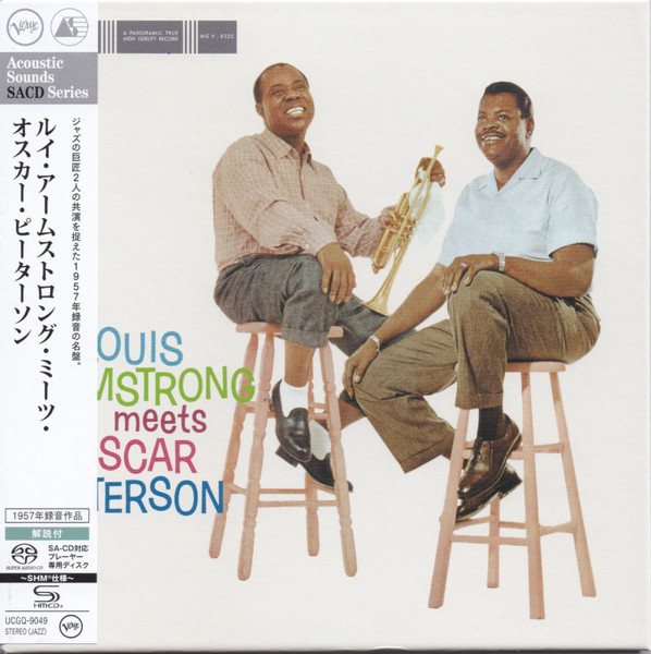 CD-диск Louis Armstrong, Oscar Peterson – Louis Armstrong Meets Oscar Peterson - SACD - рис.0