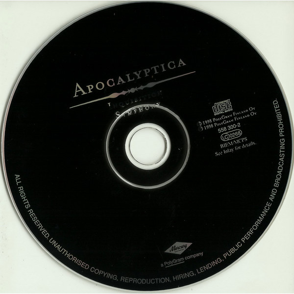 CD-диск Apocalyptica - Inquisition symphony CD - рис.2