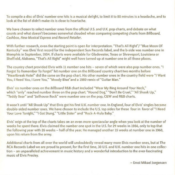 CD-диск Elvis Presley – ELV1S 30 #1 Hits - CD - рис.21