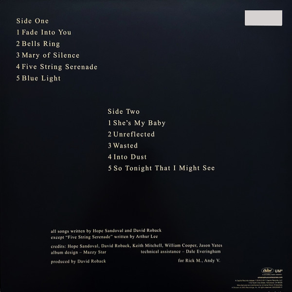 Виниловая пластинка Mazzy Star - So Tonight That I Might See LP - рис.1