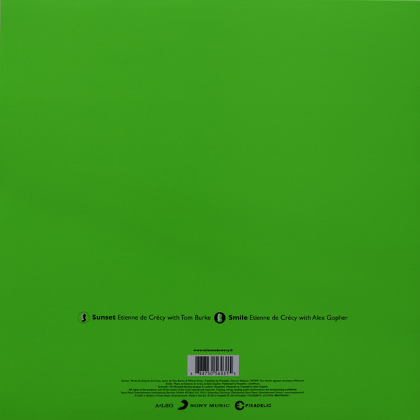 Виниловая пластинка Etienne De Crecy With Tom Burke, Alex Gopher - Sunset, Smile LP - рис.1