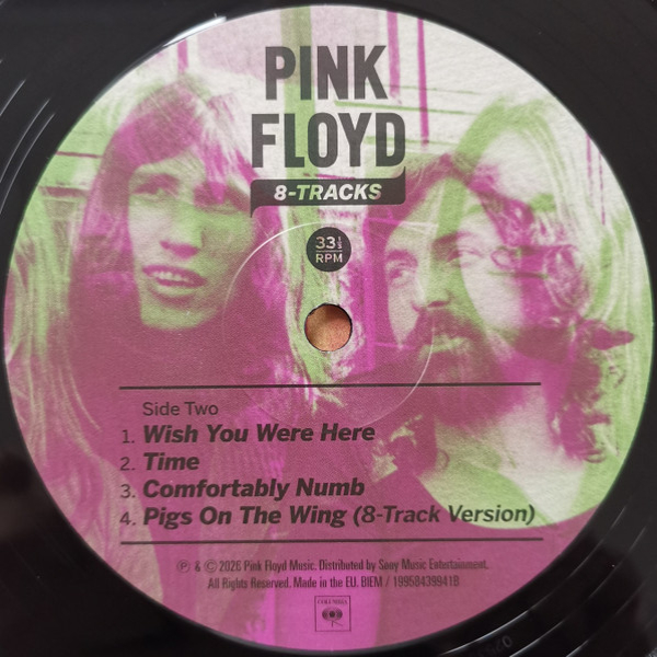 Виниловая пластинка Pink Floyd - 8-Tracks LP - рис.5