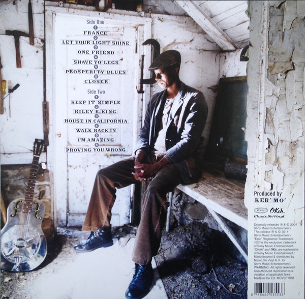 Виниловая пластинка Keb' Mo' - Keep It Simple - рис.1