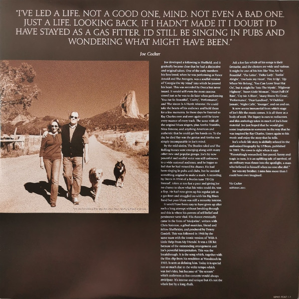 Виниловая пластинка Joe Cocker – The Life Of A Man - The Ultimate Hits 1968-2013 LP - рис.4