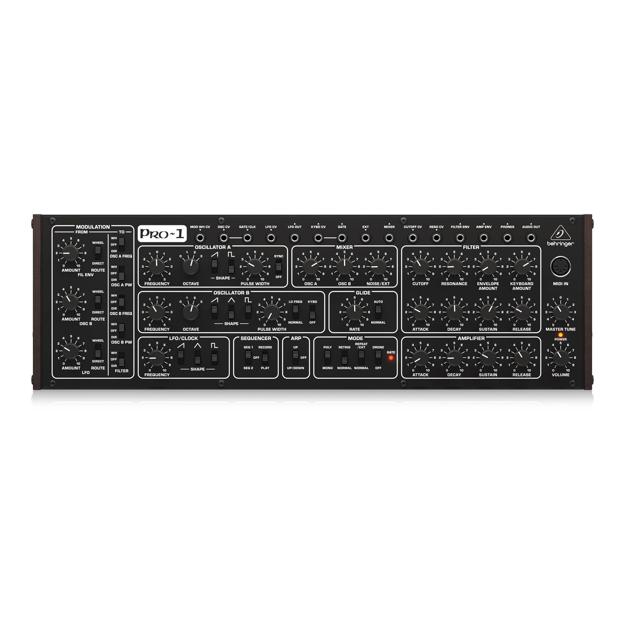 

Синтезатор Behringer, Черный, Pro-1 Black