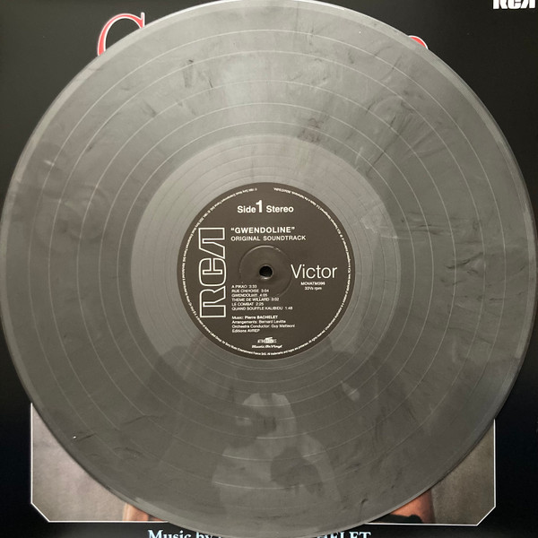 Виниловая пластинка Pierre Bachelet – Gwendoline - Original Soundtrack - Silver & Black Marbled - LP - рис.2