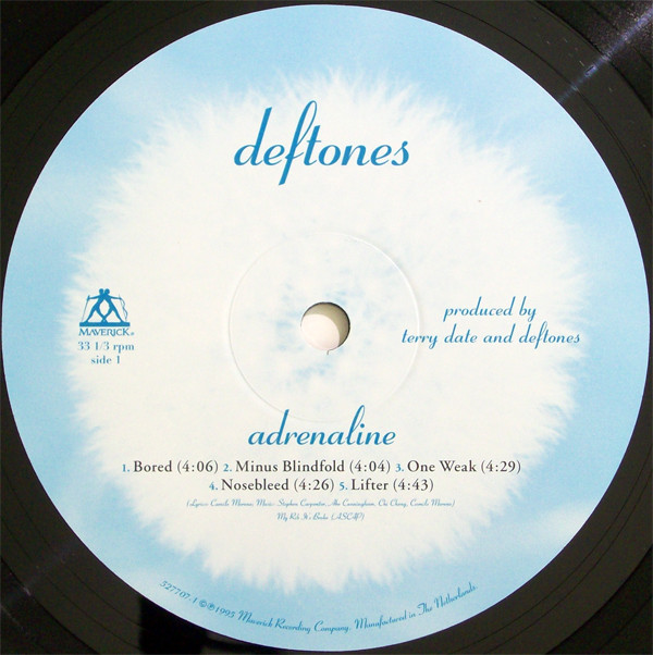 Виниловая пластинка Deftones - Adrenaline - рис.2