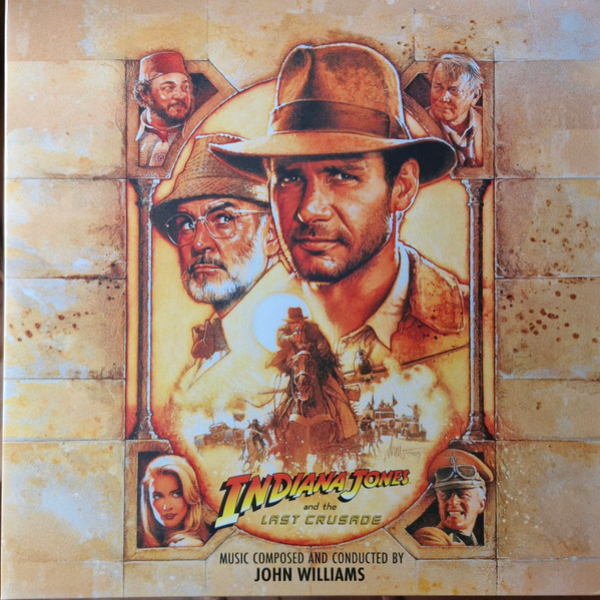 Виниловая пластинка John Williams - Indiana Jones And The Last Crusade OST (coloured) - 2LP - рис.0