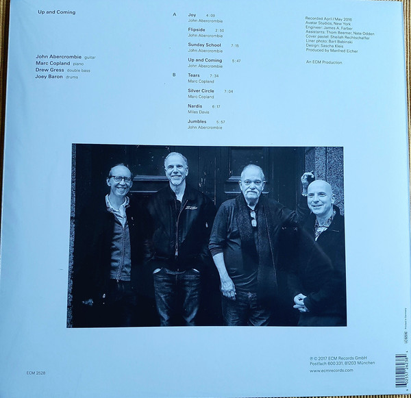 Виниловая пластинка John Abercrombie Quartet - Up And Coming - рис.2