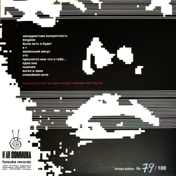 Виниловая пластинка Найк Борзов - Заноза - 2LP - рис.2