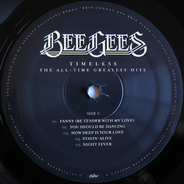 Виниловая пластинка Bee Gees - Timeless - The All-Time Greatest Hits - 2LP - рис.3