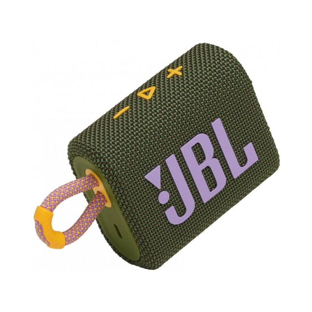 Портативная колонка JBL Go 3 Green - фото 7