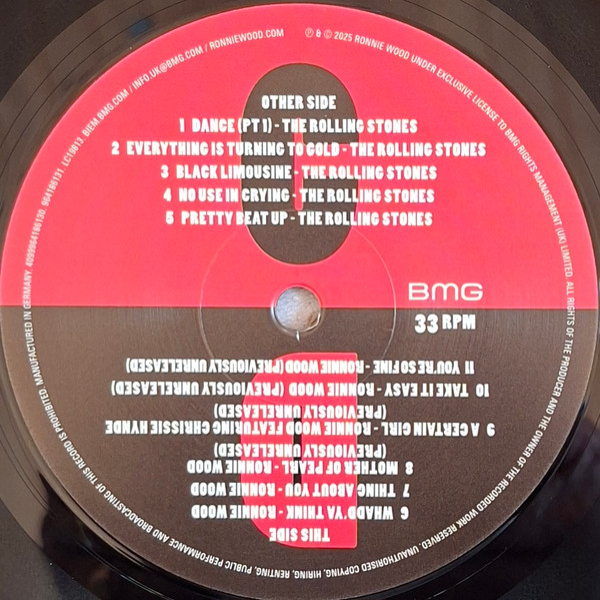 Виниловая пластинка Ronnie Wood – Fearless (The Anthology 1965 - 2025) - 2LP - рис.8