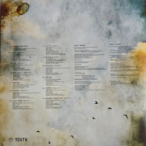 Виниловая пластинка BTS – Youth (Purple (Clear) - 2LP - рис.4