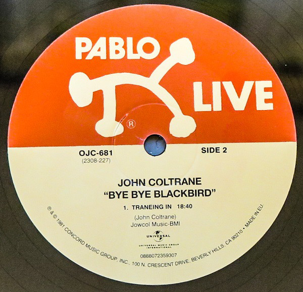 Виниловая пластинка John Coltrane - Bye Bye Blackbird - рис.3